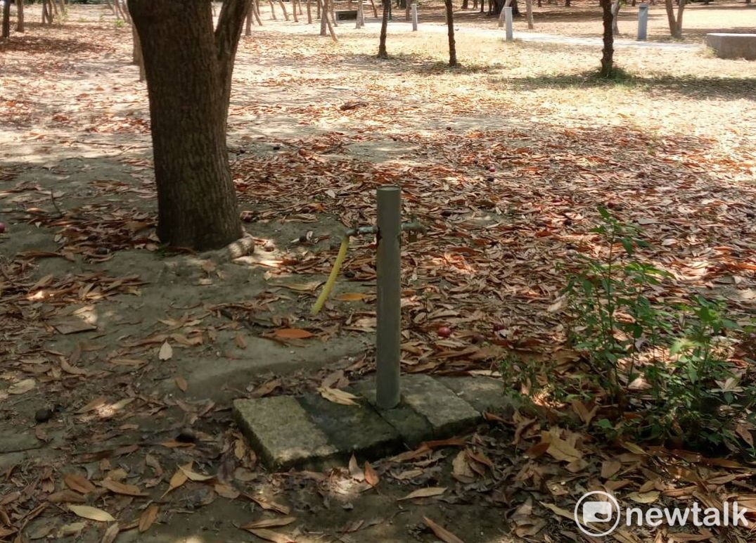 台南市政府明日起針對轄管76座大型公園關閉公廁以外之水龍頭，以確實執行節水措施。 圖：台南市政府提供