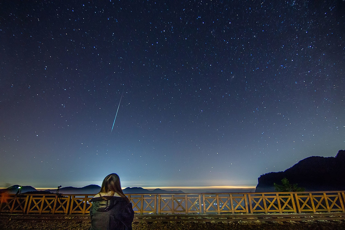 嘉義縣政府表示，阿里山二萬坪是絕佳觀星景點。 圖：嘉義縣政府/提供