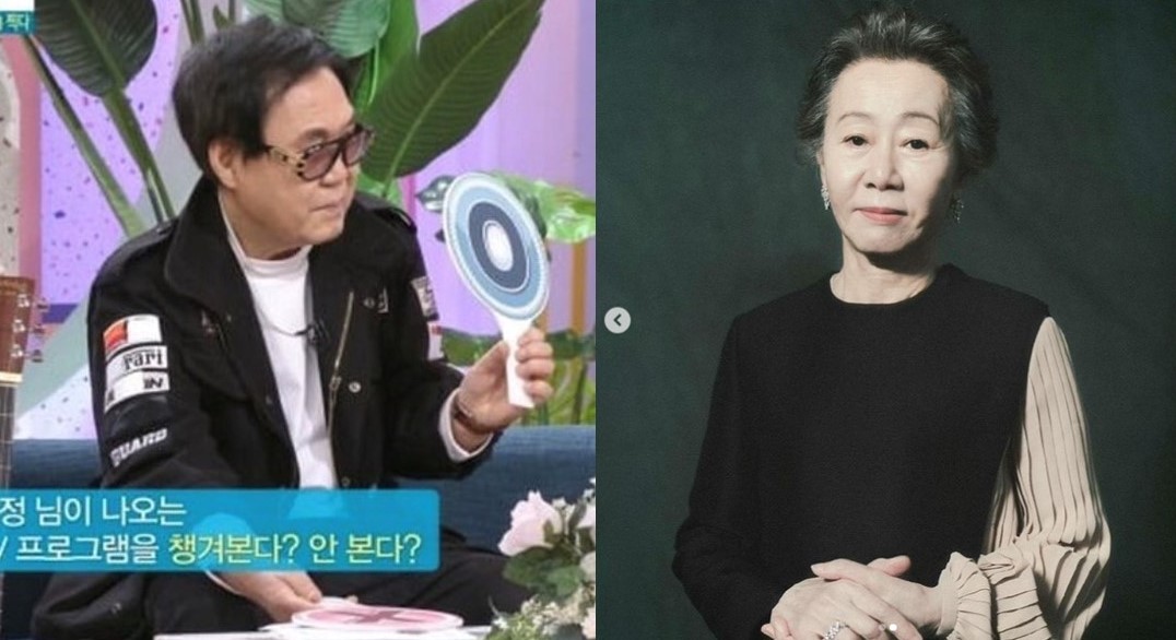尹汝貞（右）和前夫趙英男（左）已經離婚30多年。 圖：翻攝自KBS、HOOK娛樂 IG