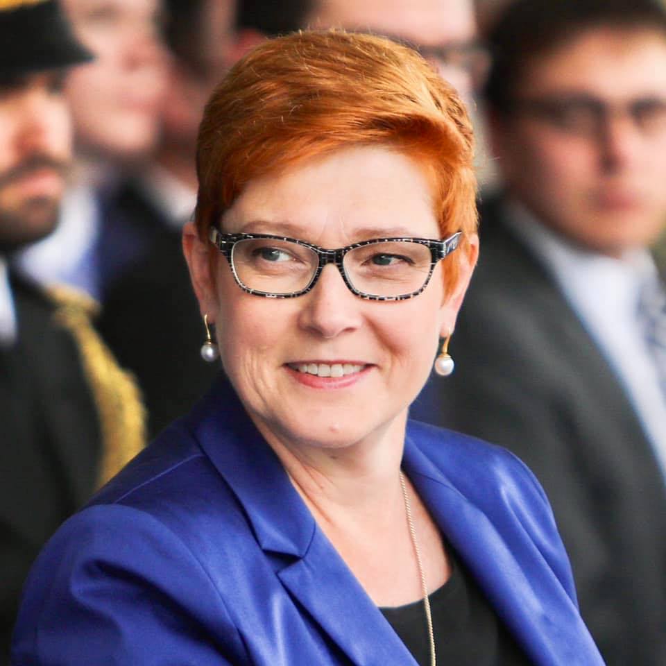 澳洲外交部長佩恩宣布對俄羅斯祭出新一輪制裁。 圖：翻攝Marise Payne 臉書（資料照）