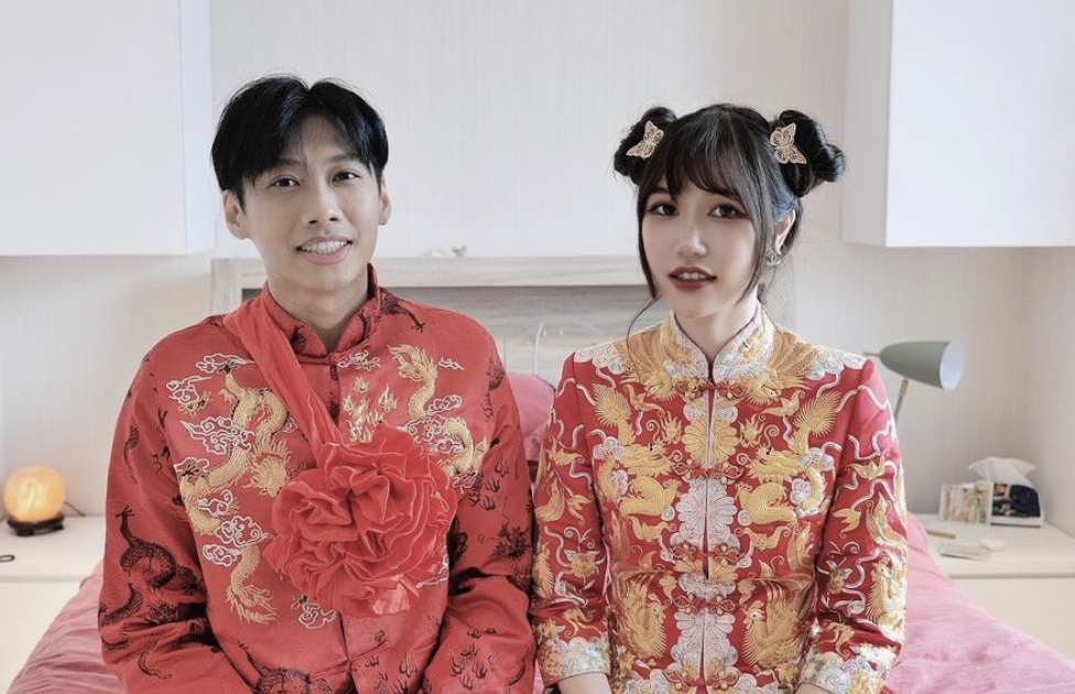 尼克夫妻舉辦中式婚禮。 圖：翻攝IG／尼克