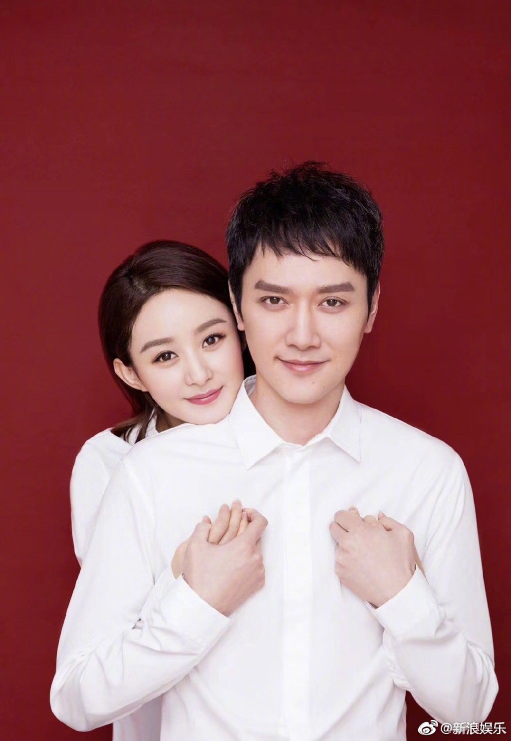 趙麗穎、馮紹峰上月無預警官宣離婚。 圖：翻攝自微博
