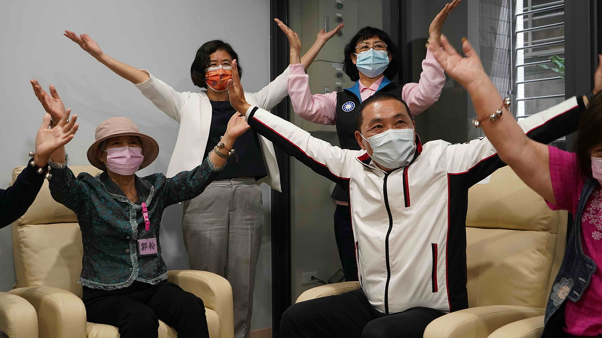 侯友宜希望可提早完成60家的預定目標，逐步達到安居樂業、在地老化的理想，讓新北市成為長者幸福城市。 圖：新北市衛生局提供