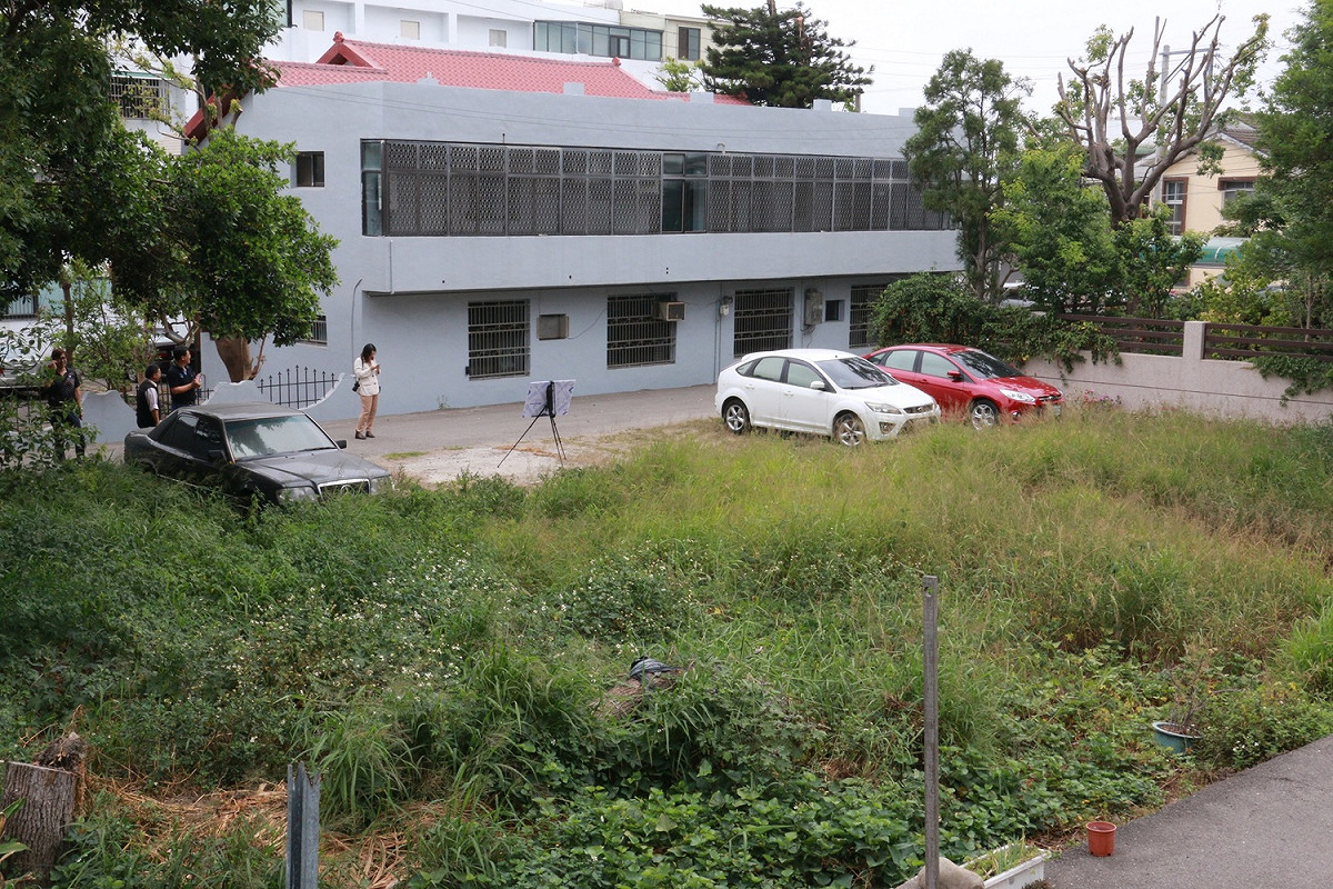 地方人李芳政願意無償提供土地興建水美社區公園。 圖：蔡其昌辦公室/提供