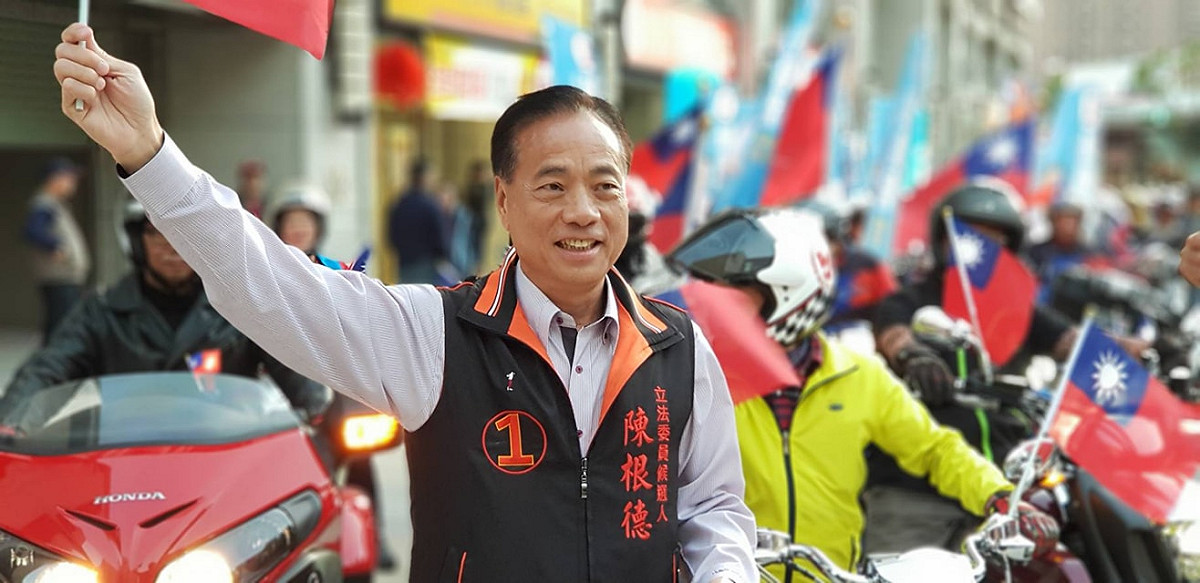 對於國民黨推動的三大公投案有望在8月進行投票，桃園市大園區仁壽宮董事長陳根德表示，人民並非為國民黨而來公投，若黨內有人還想藉公投從中獲利，只會傷害到國民黨。 圖：翻攝自陳根德臉書