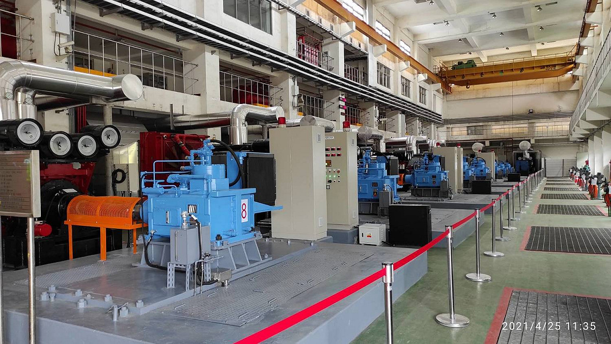 湳仔溝抽水站機組更新完成。 圖：新北市水利局提供