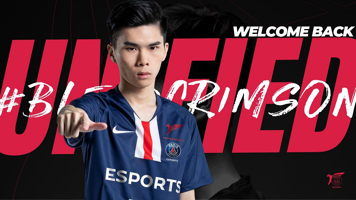 PSG 的AD選手Unified因氣胸問題無緣MSI季中邀請賽。 圖：翻攝自PSG粉絲專頁