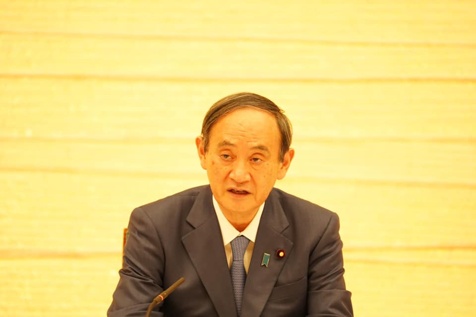 日本3議員補選執政黨全敗 菅義偉：謙虛接受民意 翻攝菅義偉臉書