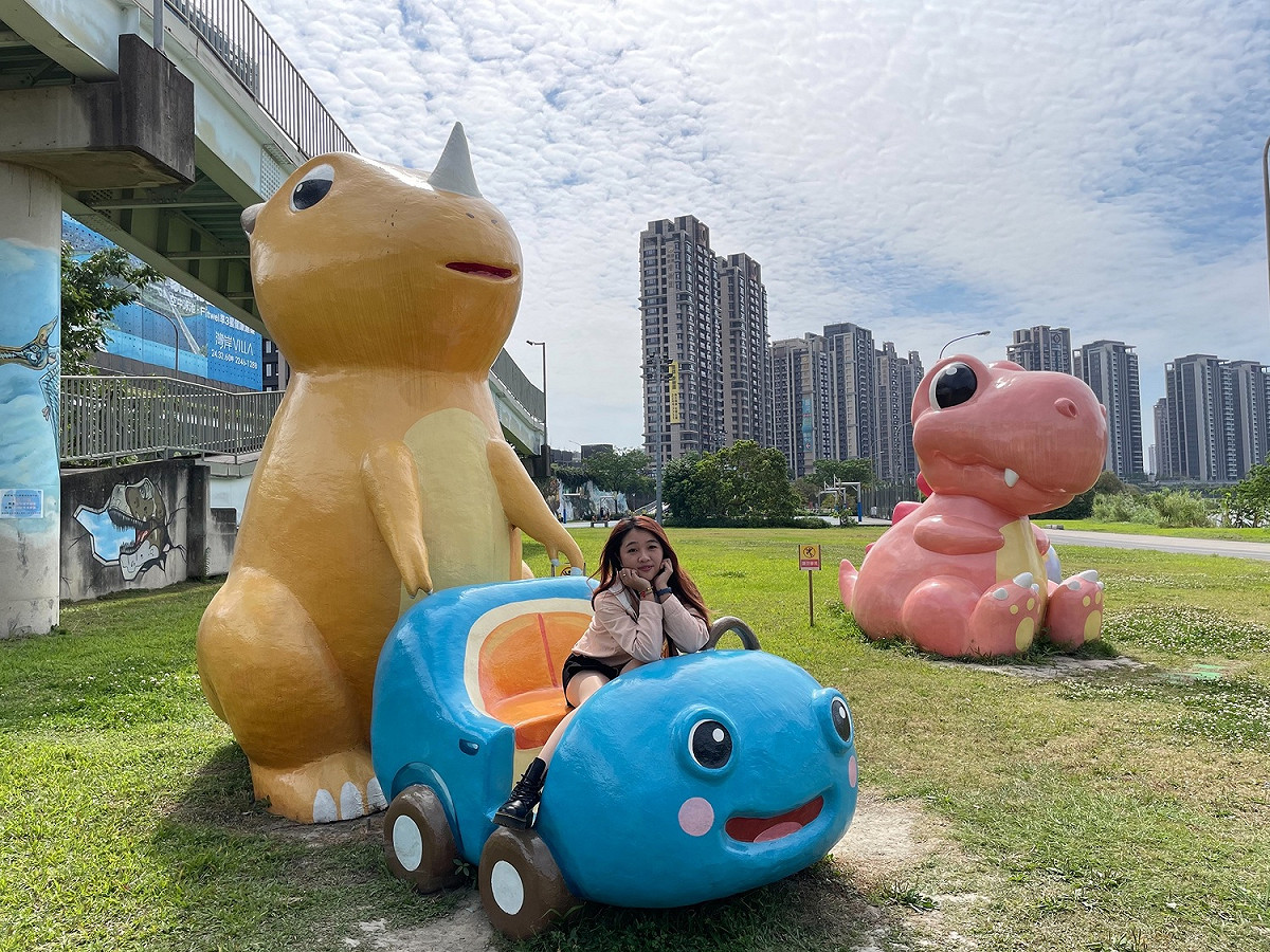 Q版公仔—天竺鼠車車。 圖：新北水利局／提供