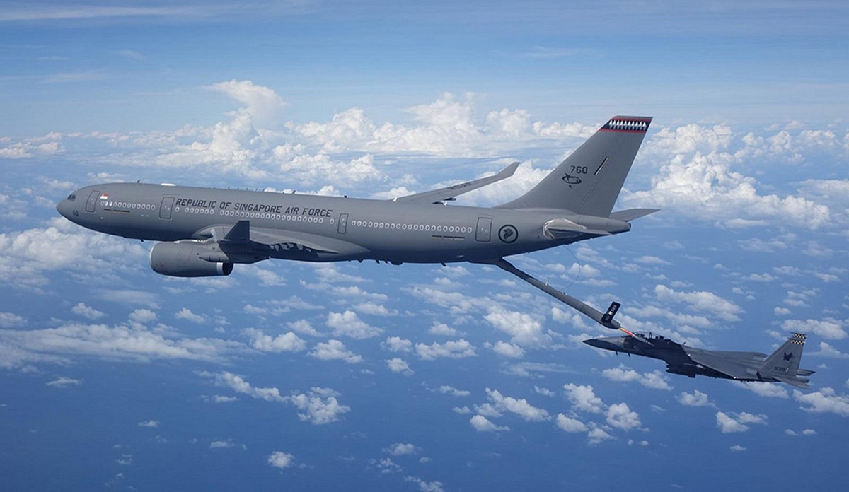 新加坡空軍A330 MRTT加油機中隊正式成軍。 圖：翻攝Airbus官網