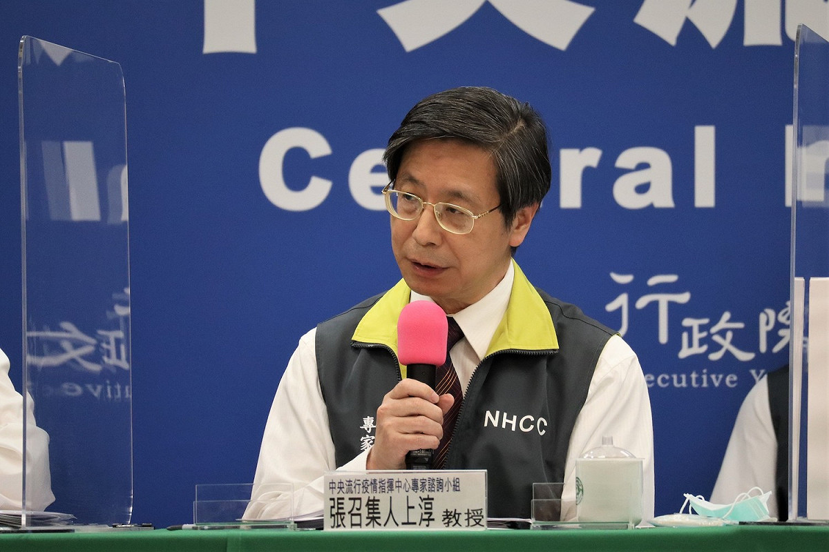 中央流行疫情指揮中心 專家小組召集人張上淳 圖：中央流行疫情指揮中心/提供