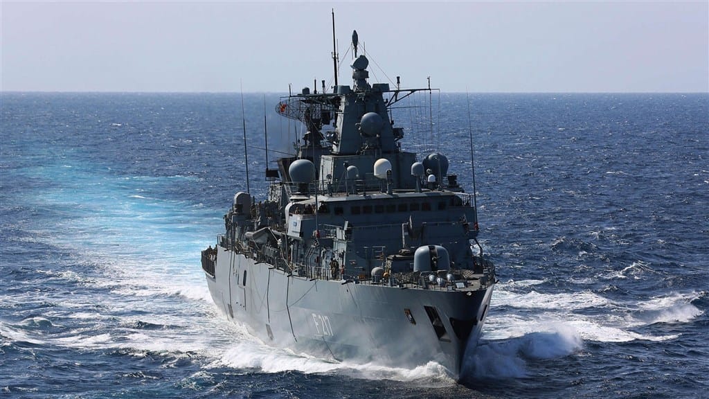 德國將派軍艦到亞洲，回程時將避開台灣海峽，挨批是向中國「磕頭」。 圖：翻攝德國海軍網頁bundeswehr.de