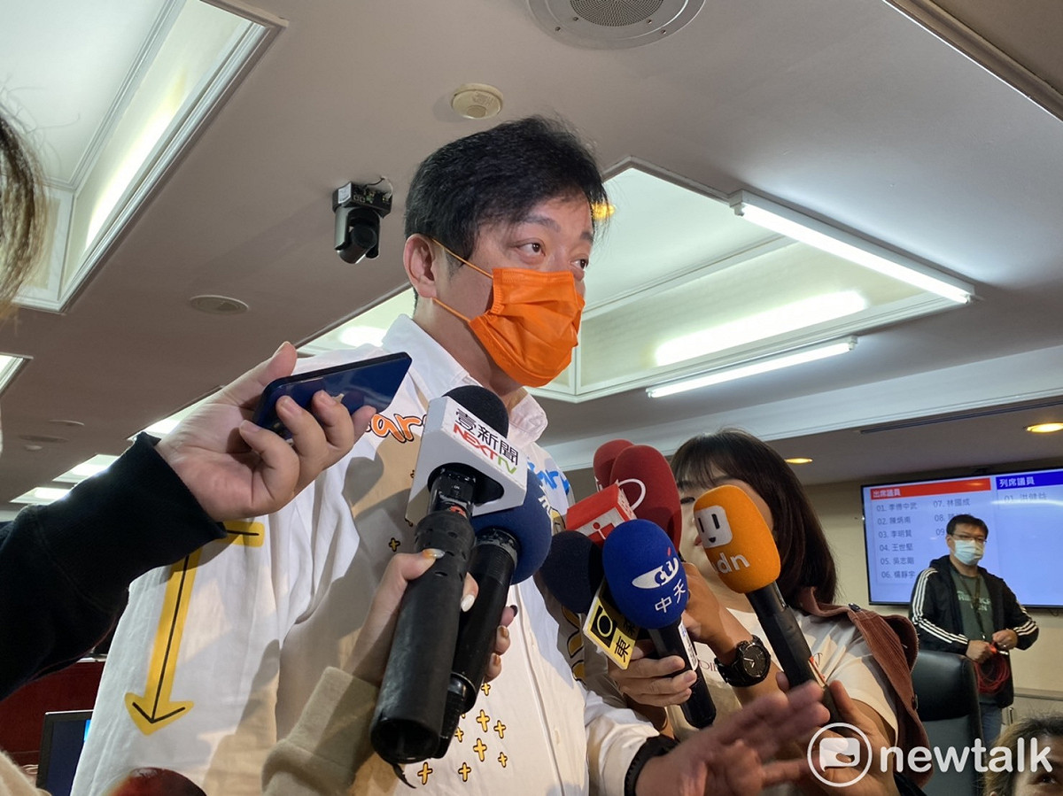 國民黨台北市議員李傅中武。 圖：周煊惠 ／攝