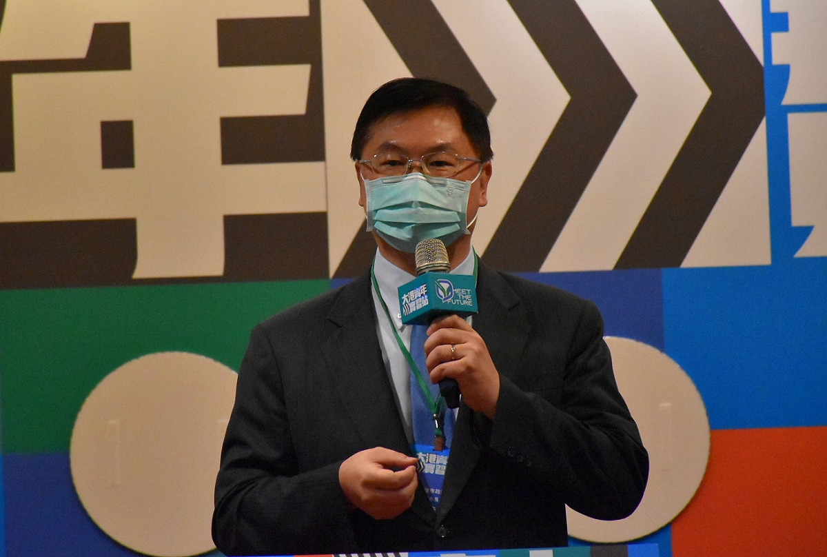 高市副市長羅達生表示，市府積極媒合青年至高雄企業實習。 圖：孫家銘/攝