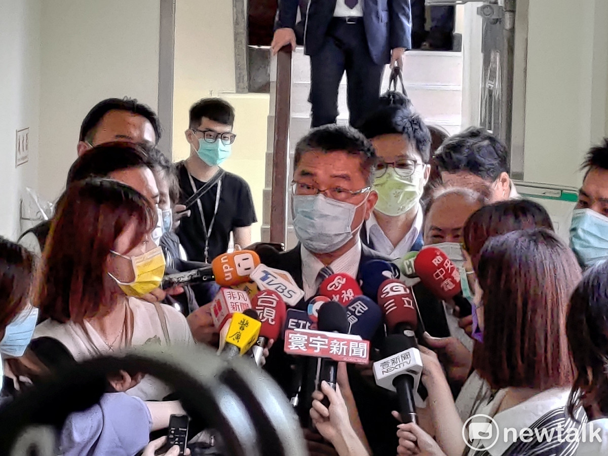 內政部長徐國勇於立法院受訪。 圖：黃建豪/攝（資料照片）