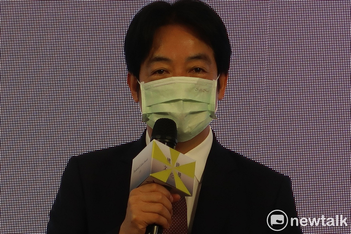 副總統賴清德出席「第11屆總統文化獎徵選起跑記者會」。 圖：林朝億/攝