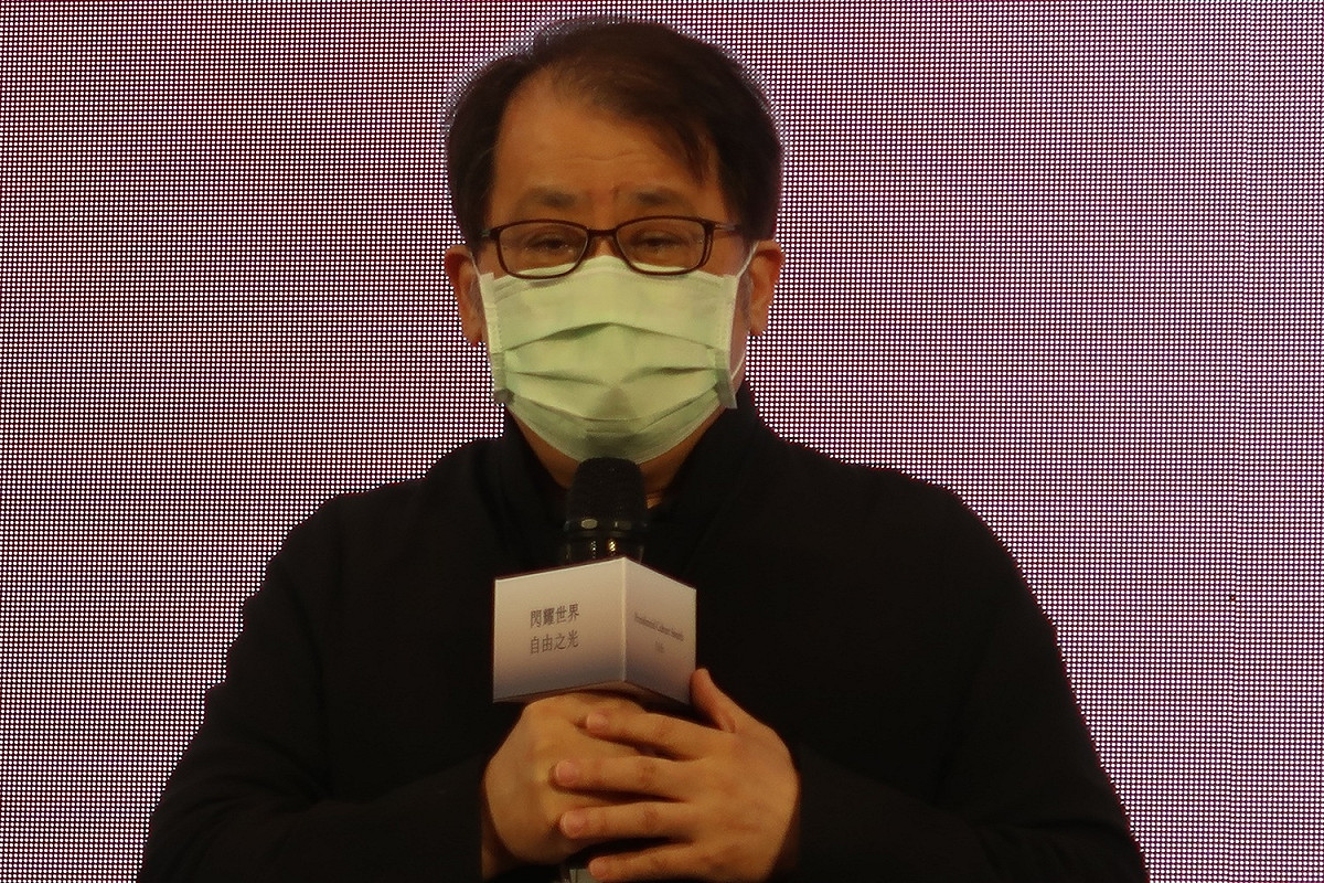 文化耕耘獎召集人朱宗慶出席「第11屆總統文化獎徵選起跑記者會」 圖：林朝億/攝