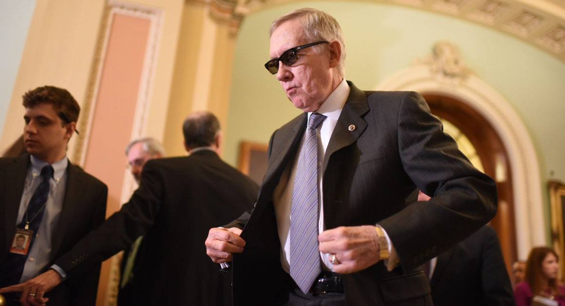 民主黨前參議院領袖瑞德（Harry Reid）。 圖：翻攝自瑞德臉書