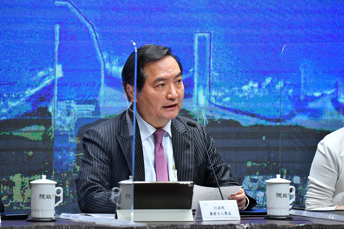 行政院政委兼發言人羅秉成。 圖：行政院提供