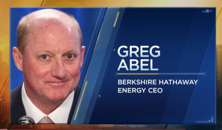 股神巴菲特宣布，波克夏海瑟威公司的非保險業務副董事長亞伯（Greg Abel）將成為他的接班人。 圖：取自CNBC影片