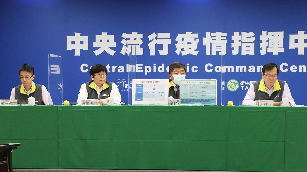指揮中心表示，5/3共4166人接種疫苗，創單日新高。 圖：中央流行疫情指揮中心／提供