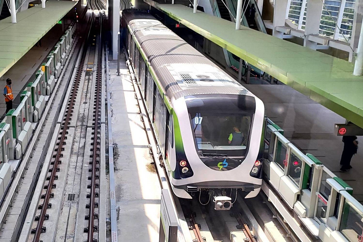 台中捷運受疫情影響運量大減，市議員要求交通局及中捷公司要有因應之道。 圖：台中捷運公司（資料照片）