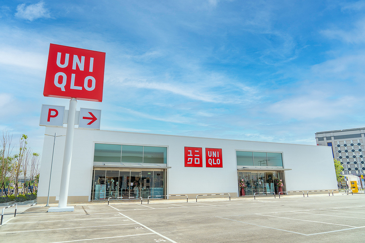 UNIQLO高雄最大店落腳高捷南岡山站旁。 圖：UNIQLO提供