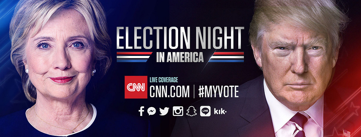 美國CNN自2016年美國總統大選期間，就對當時總統候選人川普（右）不假辭色，在川普上台後，雙方多次交鋒。 圖：翻攝自CNN臉書