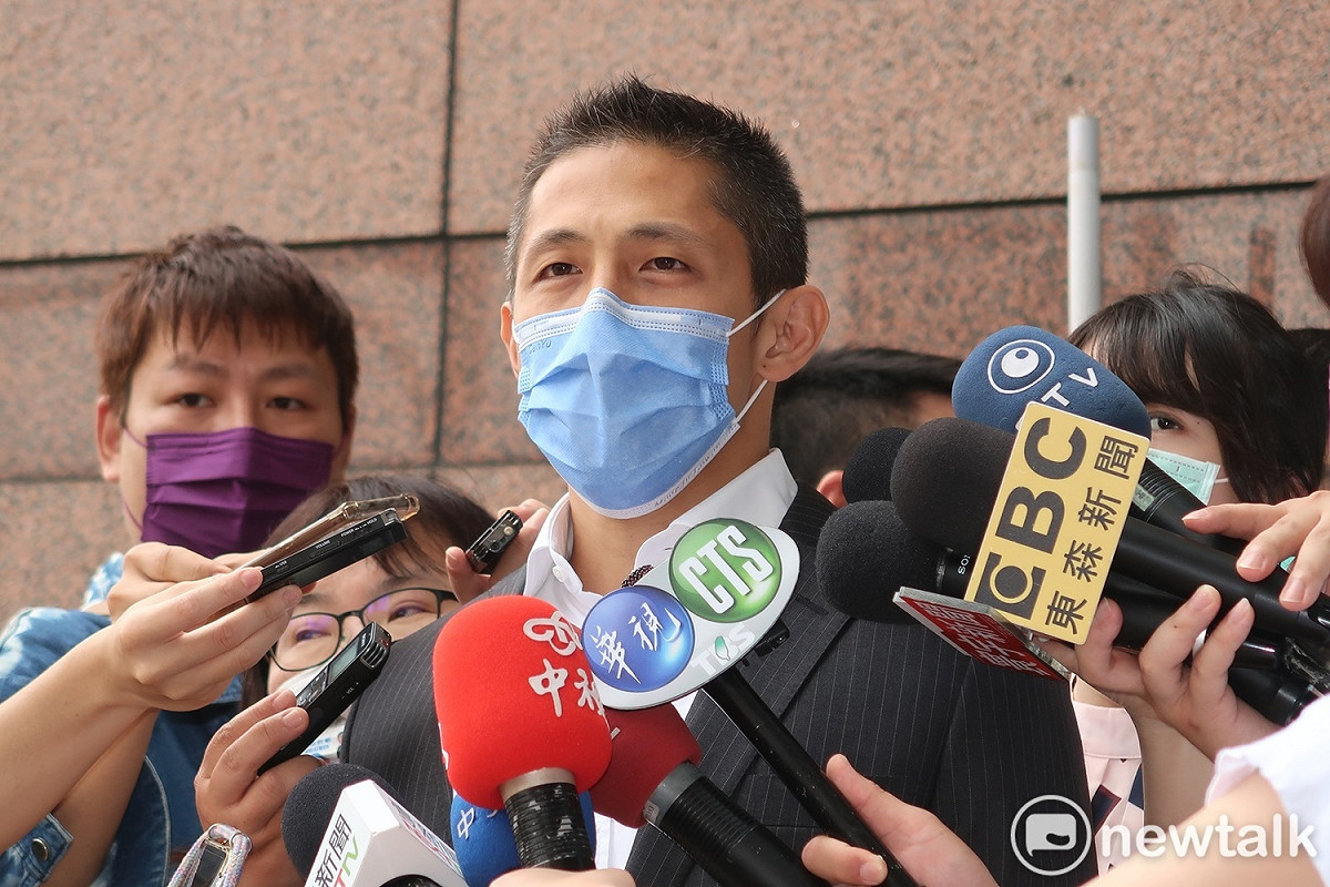 民進黨台北市黨部主委吳怡農 圖:林朝億 / 攝