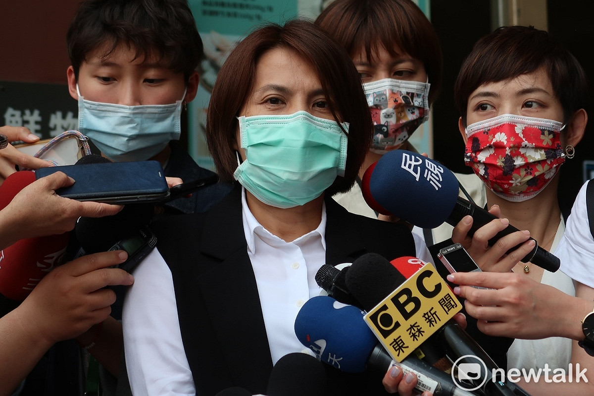 民進黨嘉義市黨部主委黃露慧。 圖:林朝億/攝