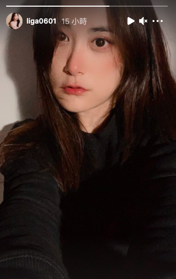 江恆亘昨深夜罕見在IG限時動態發自拍照。 圖：翻攝自江恆亘IG