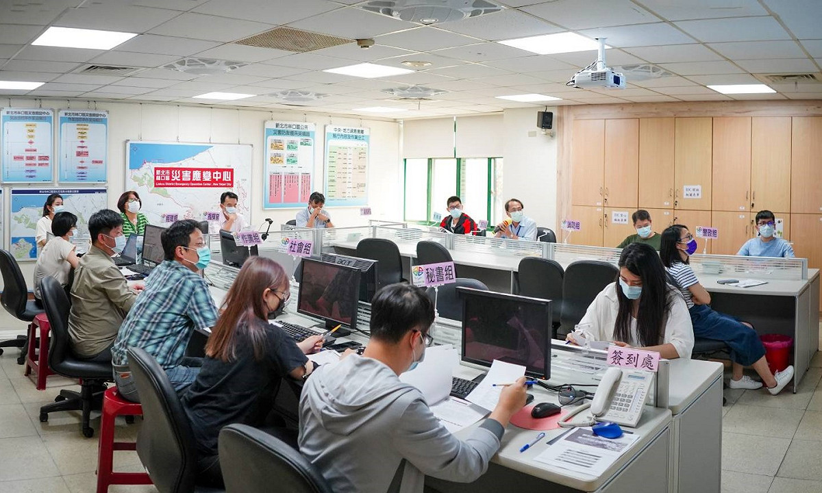 林口區公所召開第3次抗旱整備會議。 圖：林口區公所提供