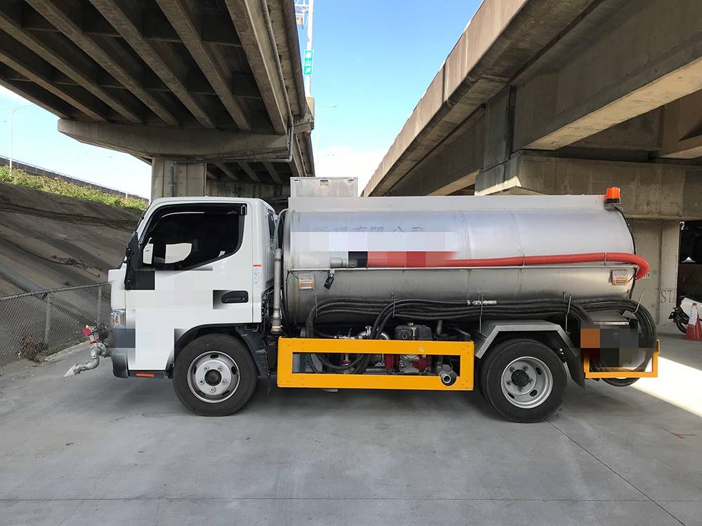簽訂開口合約廠商水車示意圖。 圖：林口區公所提供