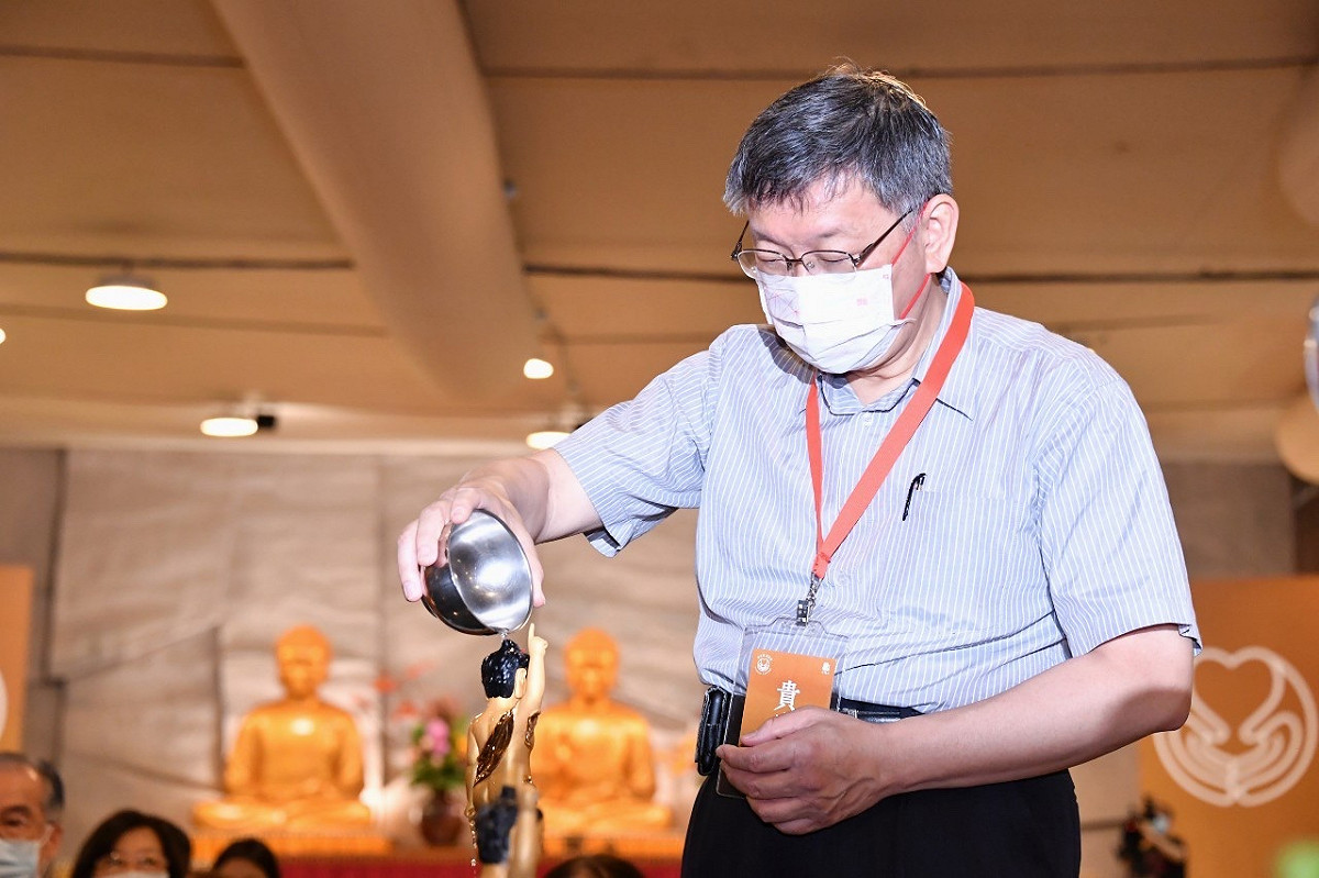 台北市長柯文哲。 圖：北市府 / 提供