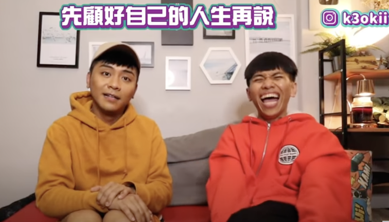 薛薛非常強調身旁的人不要對媽媽說教。 圖：翻攝Youtube／布萊克薛薛