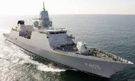 荷蘭「艾佛森」號（Evertsen）巡防艦預計5月下旬隨同英國航艦群啟程前往南海進行巡航。 圖 : 翻熱自seaforce.org