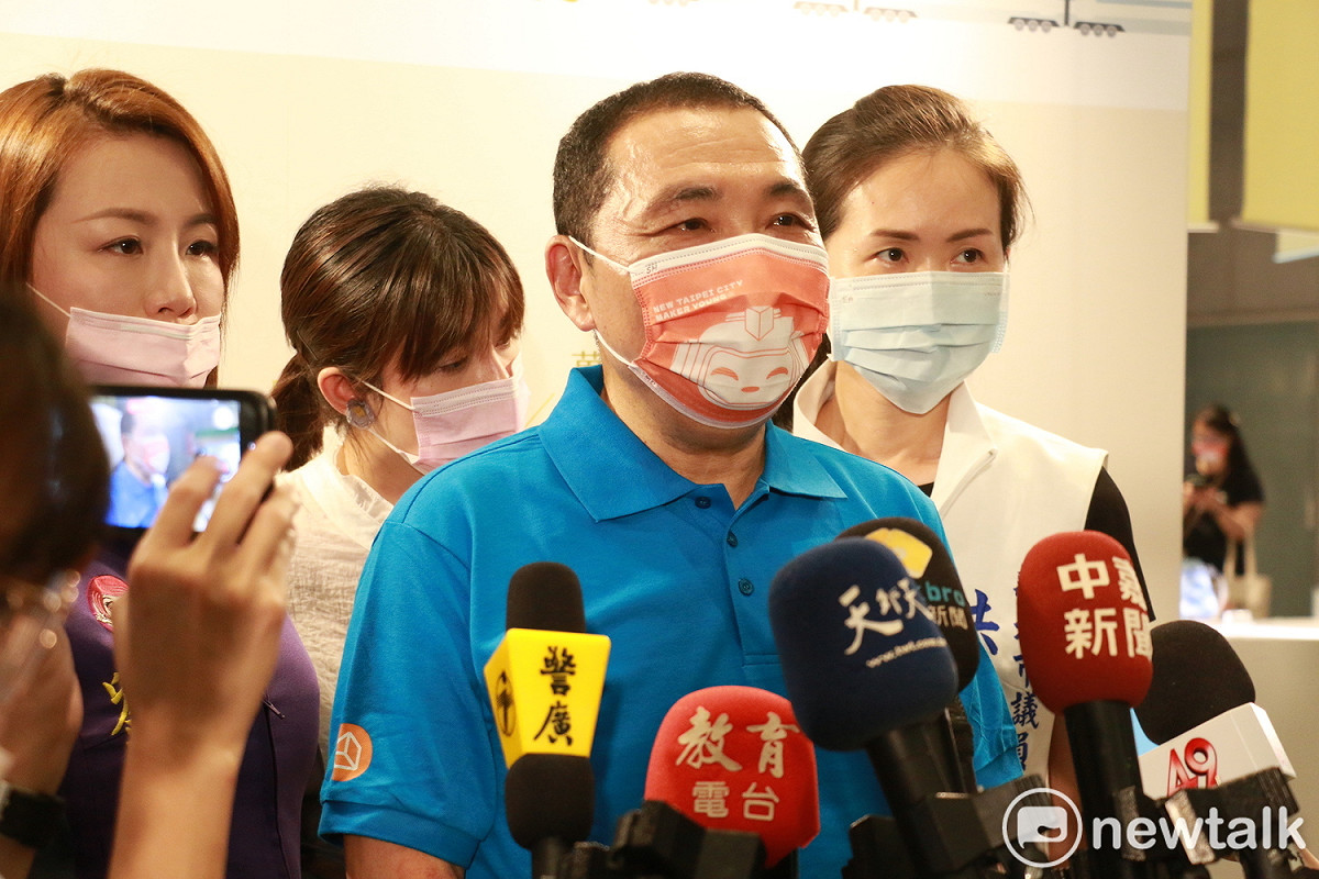 侯友宜說，台灣有責任及權利和全世界一起守護全球每一個人的健康。 圖：林昀真/攝