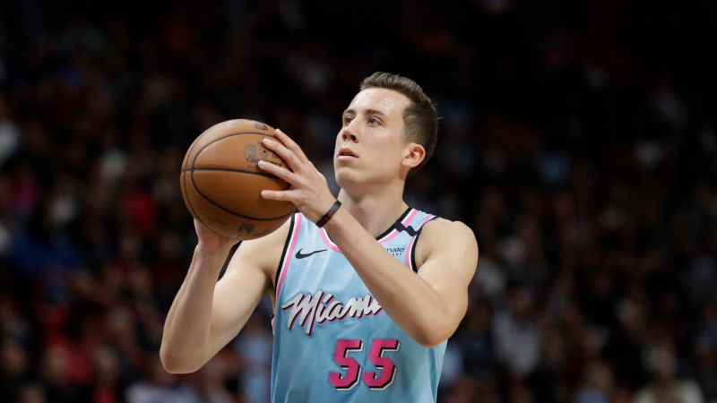 熱火射手Duncan Robinson。 圖／美聯社／達志影像