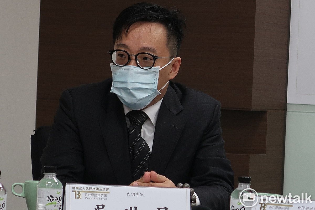 民調專家吳世昌 圖：林朝億/攝
