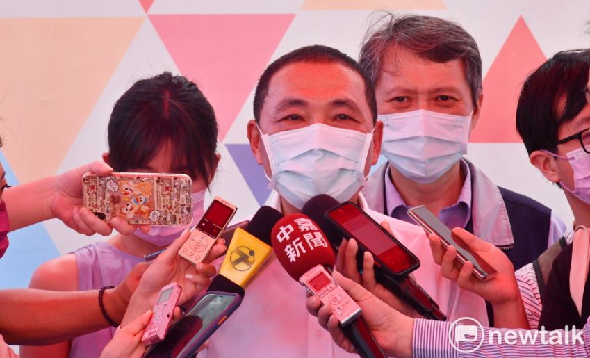 侯友宜表示，防疫是現在市政最重要的工作，新北已做好防疫升級準備，隨時滾動式檢討， 圖：林昀真／攝