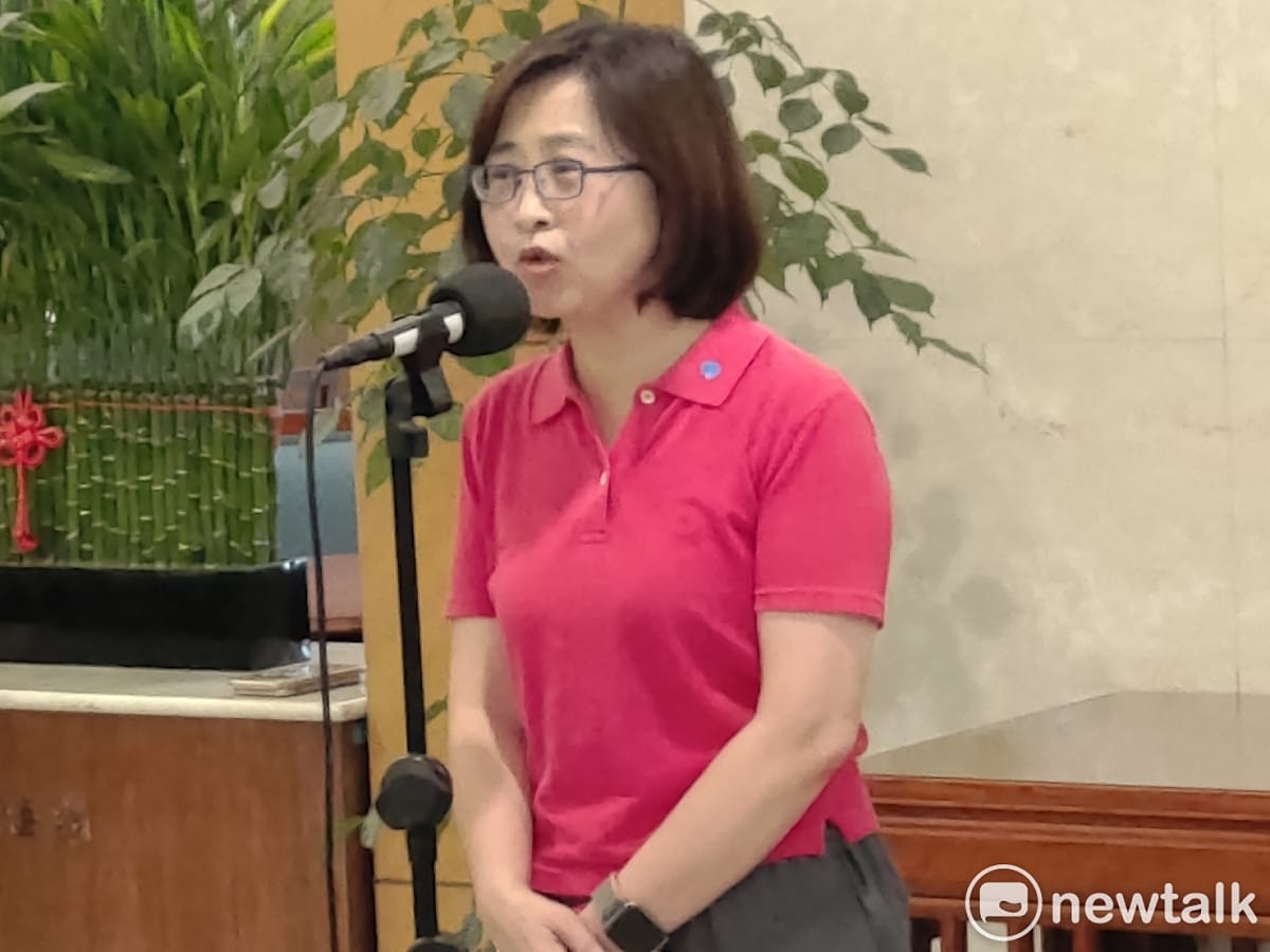 國民黨立委林奕華。 圖：黃建豪/攝