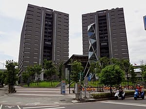 文化部本部（行政院新莊聯合辦公大樓）。 圖：擷取自維基百科（資料照）