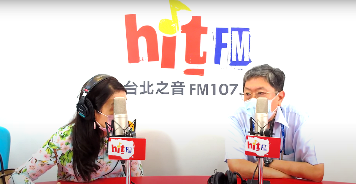 李秉穎表示，近期國內發生感染源不明的本土確診，與華航諾富特案的關聯性高。 圖：擷取自hitfm《周玉蔻嗆新聞》直播