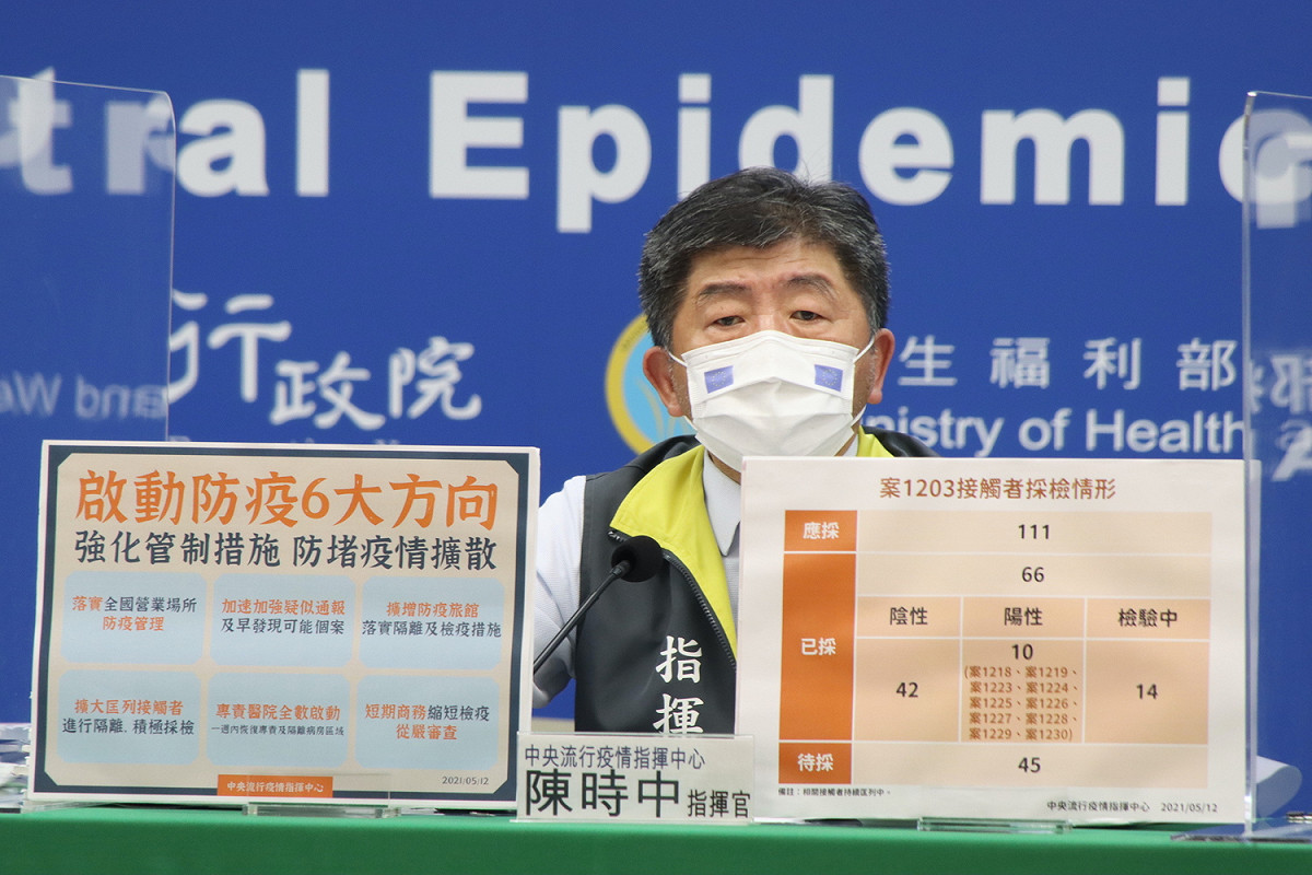 疫情指揮官陳時中。 圖：中央流行疫情指揮中心/提供