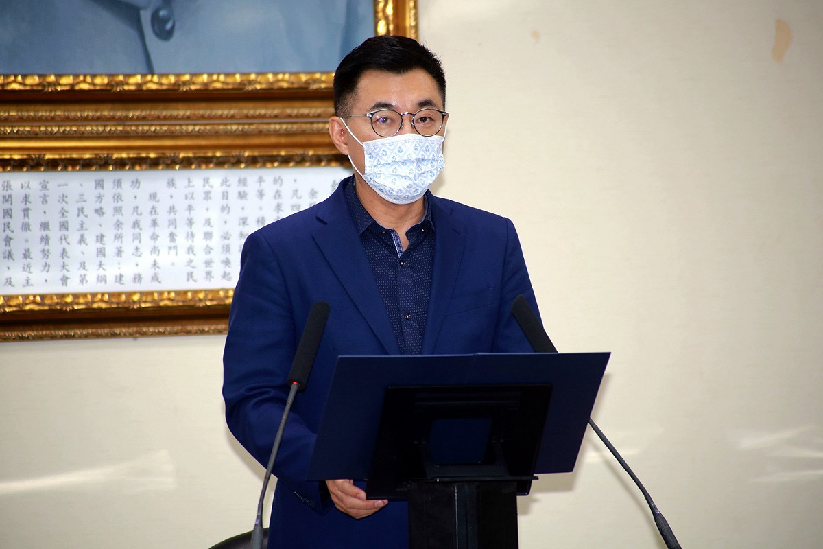 國民黨主席江啟臣。 圖：國民黨文傳會/提供（資料照）