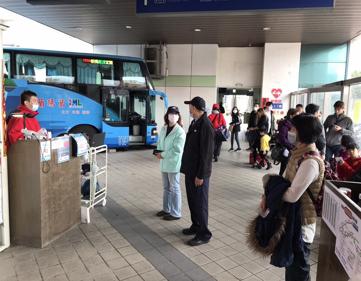 公路總局表示，為因應雙北提升至防疫3級，將加強防疫等級。 圖：臺北區監理所 / 提供（資料照）