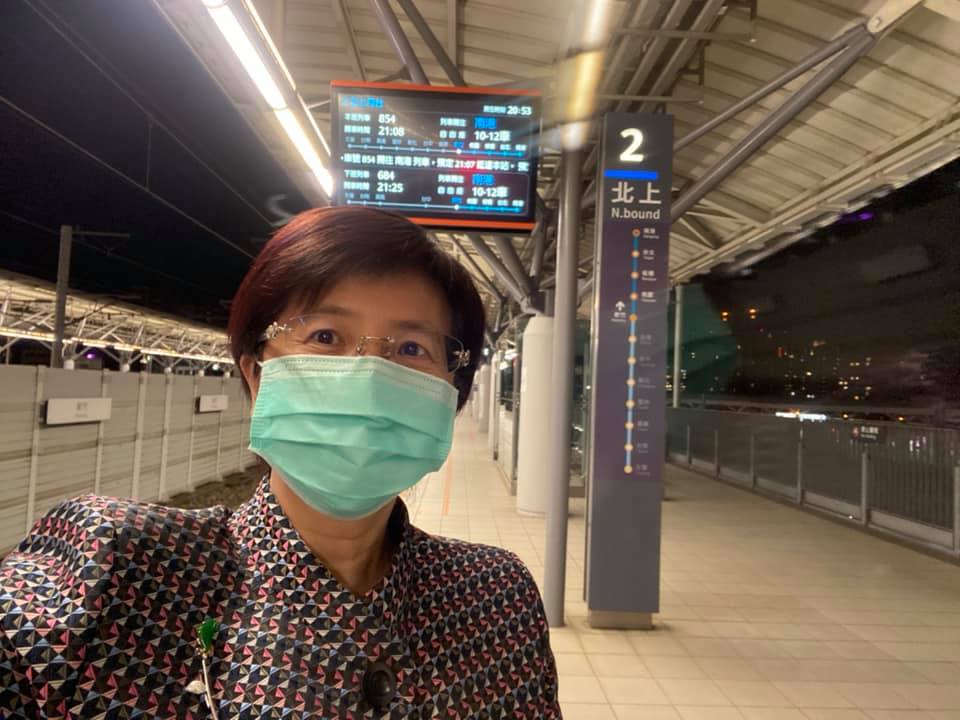 前台北市衛生局長邱淑媞。 圖：翻攝邱淑媞臉書