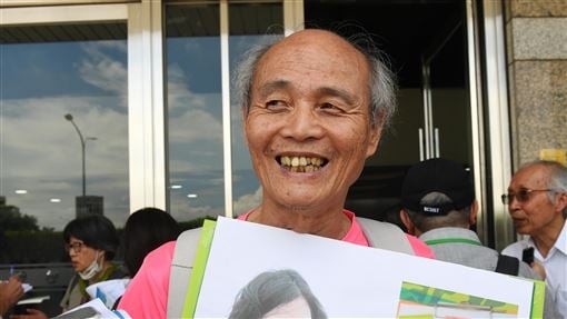 珍愛藻礁公投領銜人潘忠政。 圖：翻攝我是中壢人臉書
