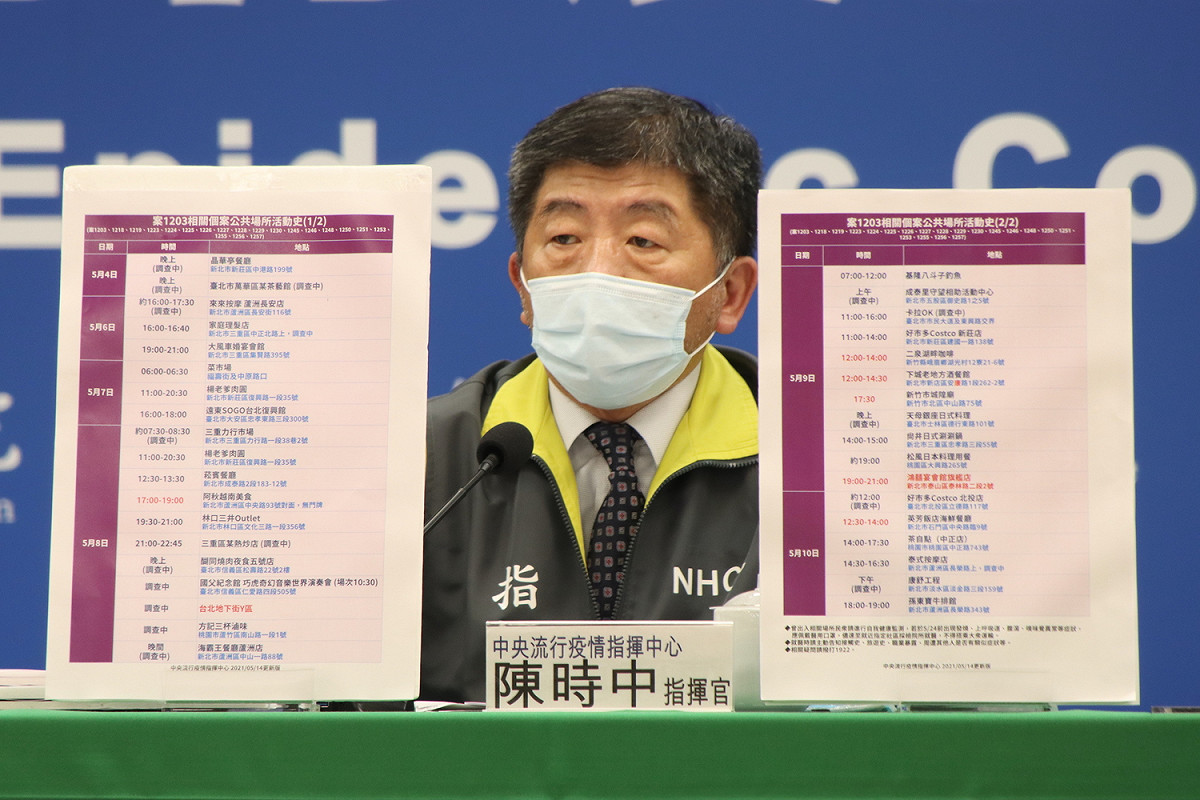 疫情指揮官陳時中。 圖：中央流行疫情指揮中心/提供