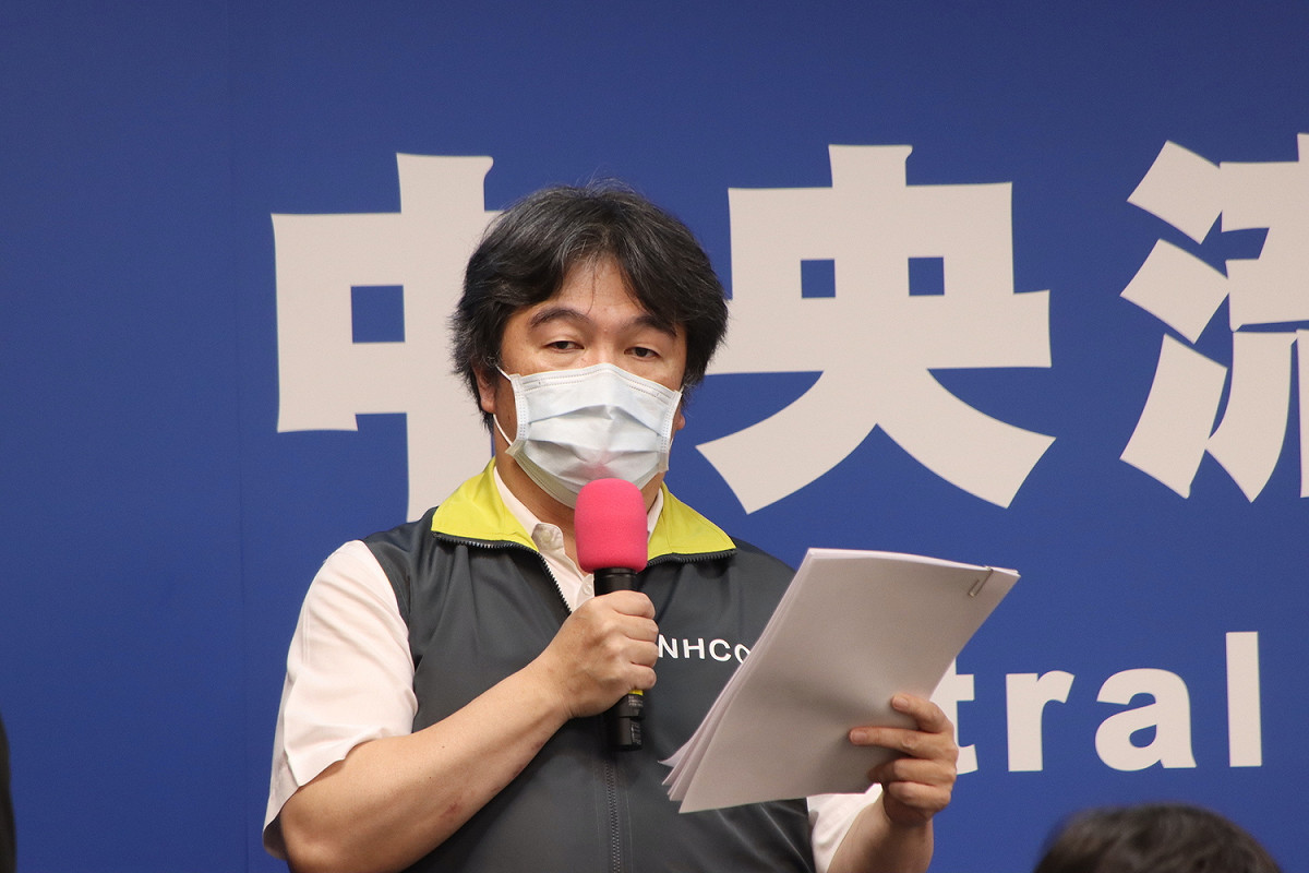 疫情指揮中心醫療應變組副組長王必勝。 圖：中央流行疫情指揮中心/提供